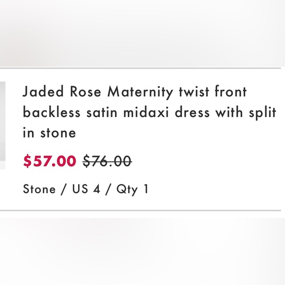 Maternity dress NWT - Picture 6 of 6